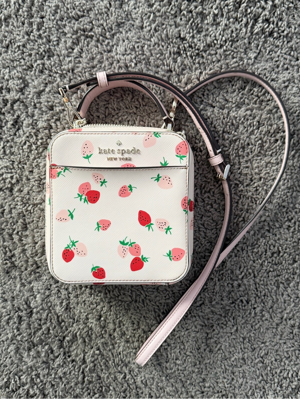 Kate Spade Strawberry Print Crossbody Purse